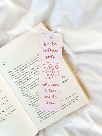 For The Reckless Souls Bookmark | Powerless Series Bookmark