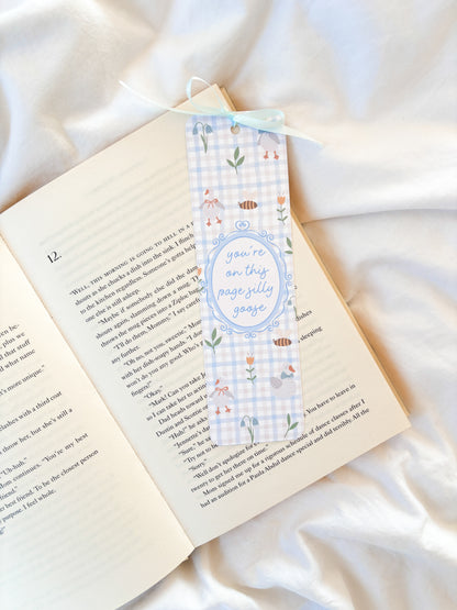 You're On This Page Silly Goose Bookmark