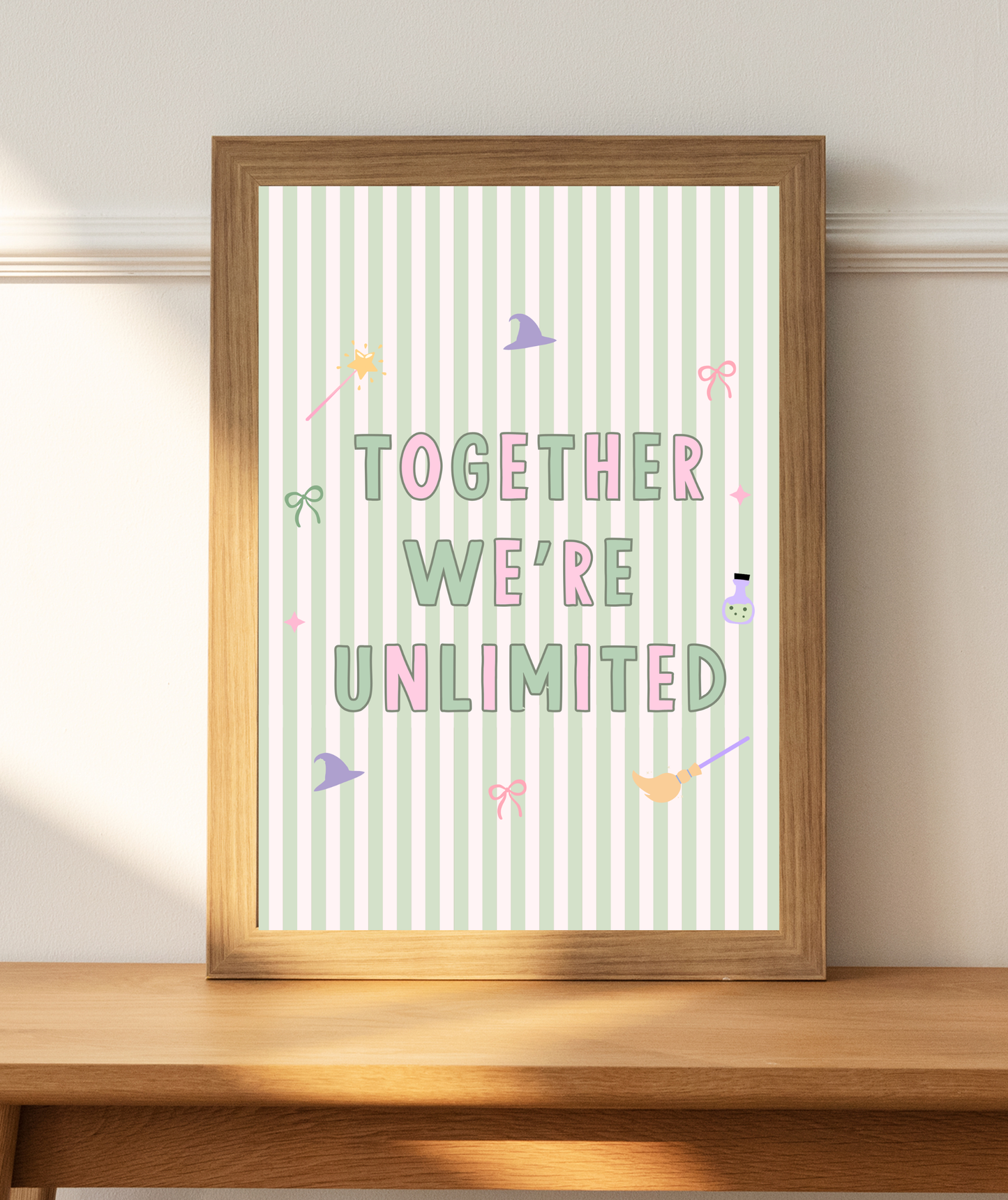 Together We're Unlimited Art Print