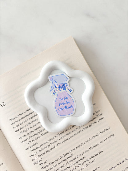 Book Spoiler Repellent Sticker