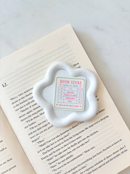 Book Store Receipt Sticker