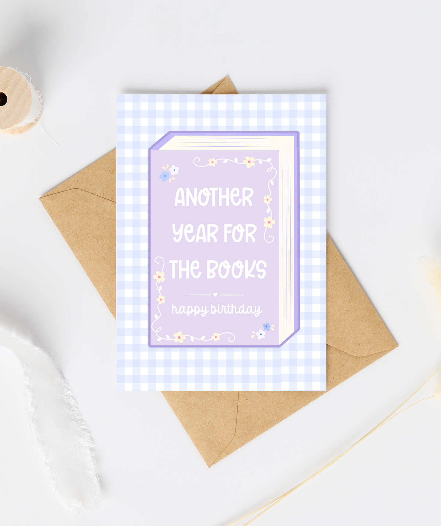 Another Year For the Books Birthday Card