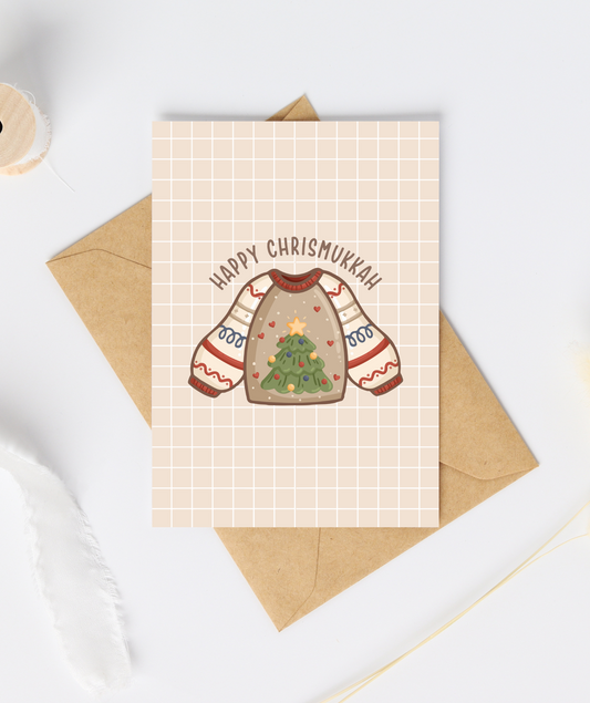 Happy Chrismukkah Card | The OC Seth Christmas Card