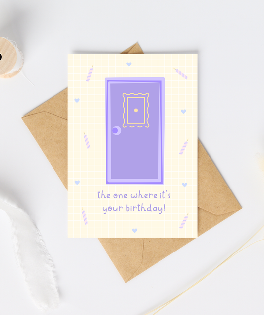 Friends Funny Birthday Greeting Card