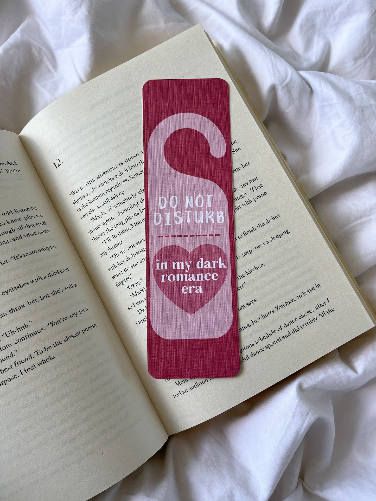 Do Not Disturb Bookmark Series | Cute Romantic Bookmarks