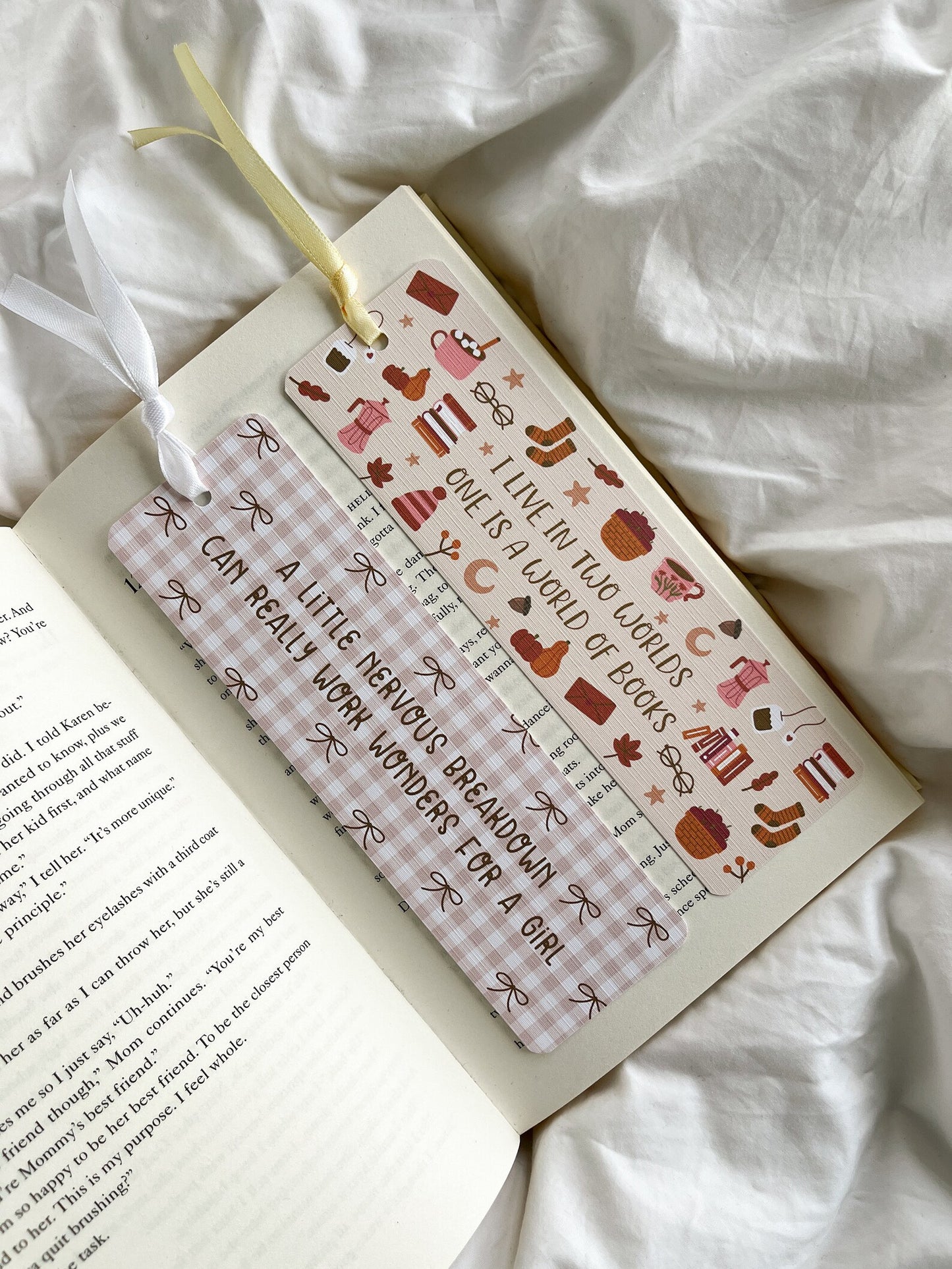 Gilmore Girls Bookmarks | Cozy Autumn Bookmarks