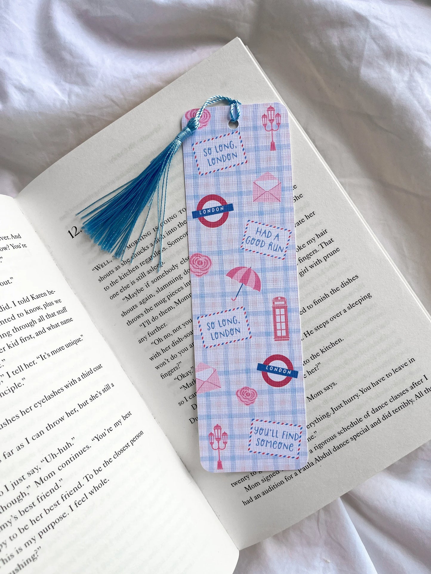 All's Fair In Love And Poetry Bookmark | So Long London Bookmark | TTPD | Cute Bookmark