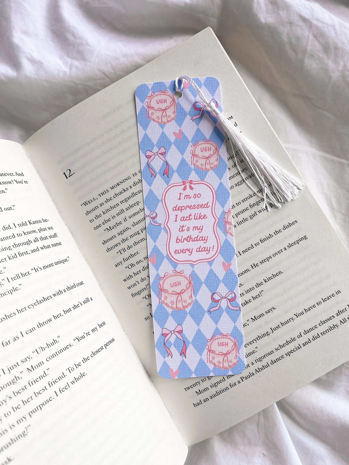 Tortured Poets Bookmark | TTPD | I Can Do It With A Broken Heart Bookmark | Cute Bookmark