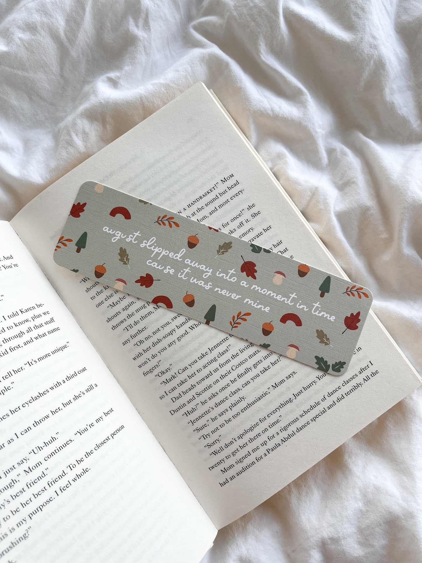 Folklore Bookmarks | Cosy Fall Autumn Bookmark