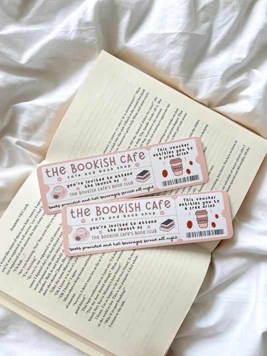 The Bookish Cafe Book Club Ticket