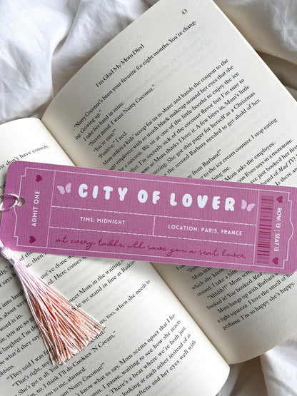 Lover Bookmark | Cornelia Street & Paper Rings Bookmark