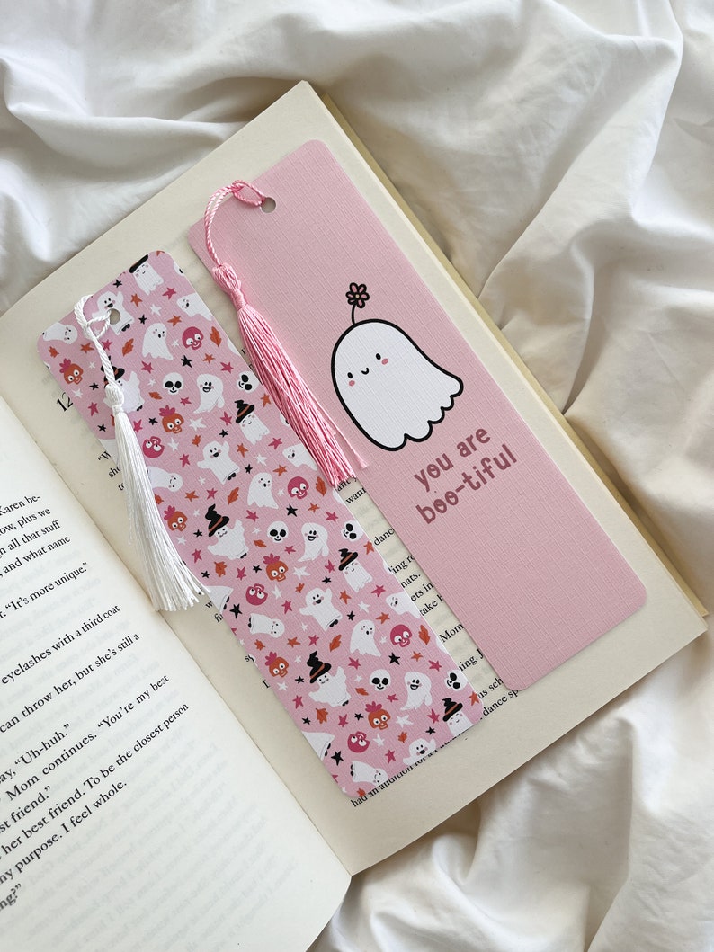 You Are Boo-tiful Ghost Bookmark | Cute Ghoul Bookmark