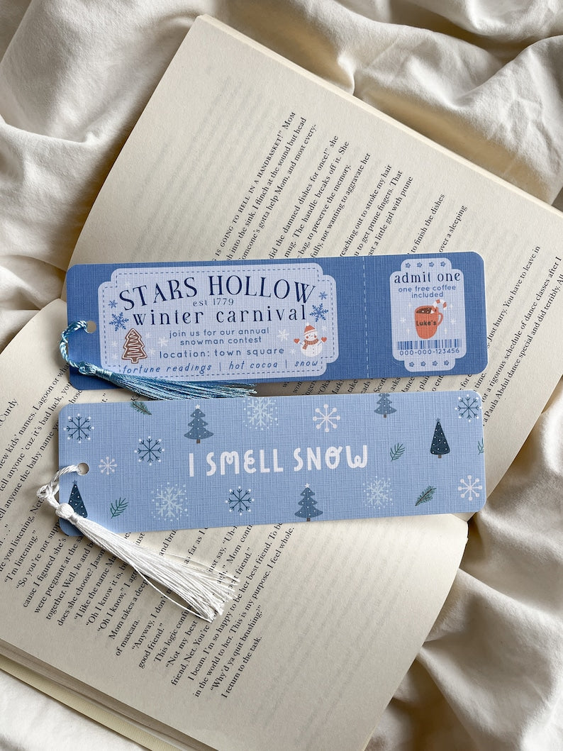 Stars Hollow Winter Carnival Bookmark