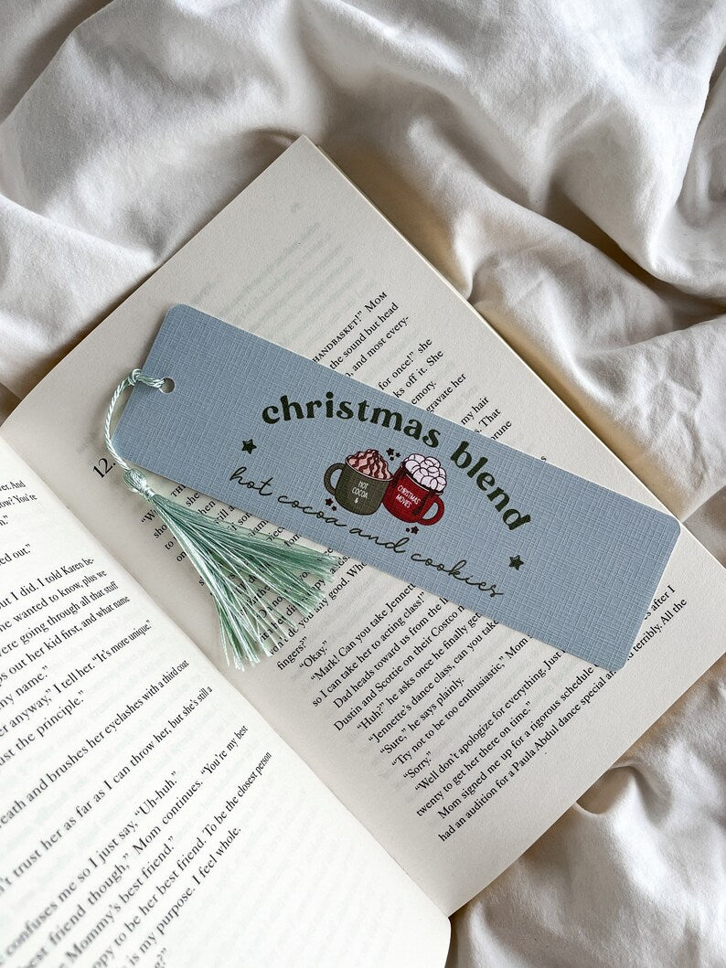 Hot Cocoa Bookmark | Christmas Blend Hot Chocolate