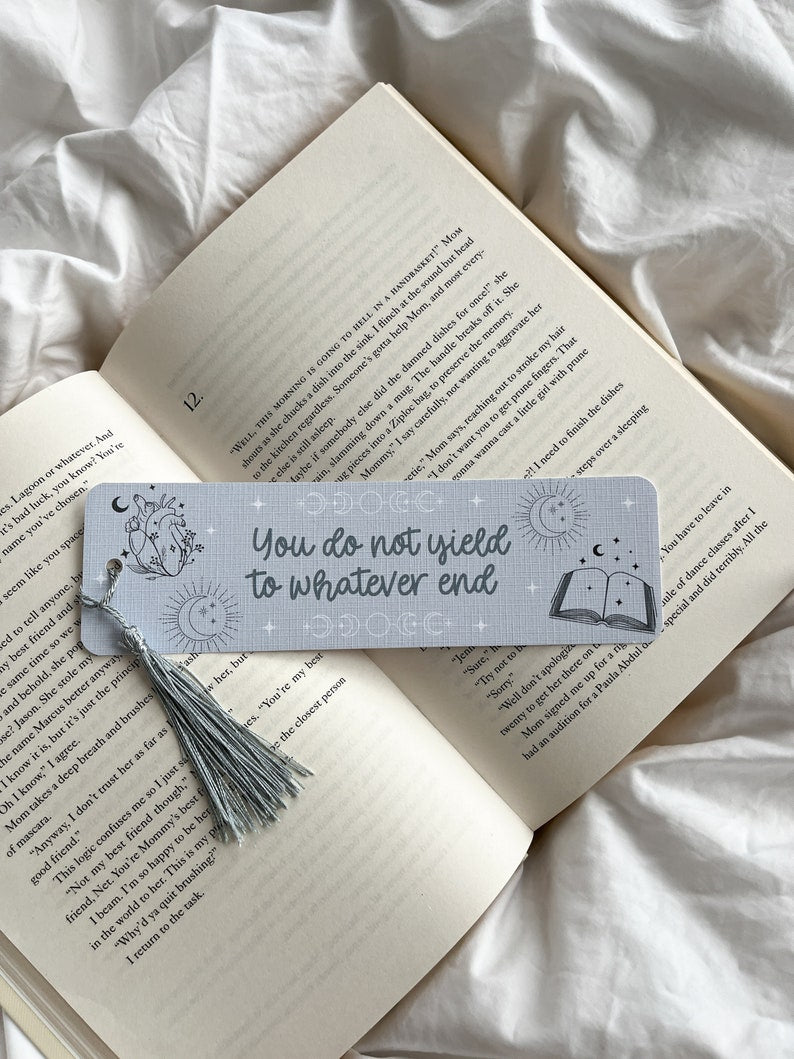 ToG Fireheart Bookmark | You Do Not Yield Bookmark