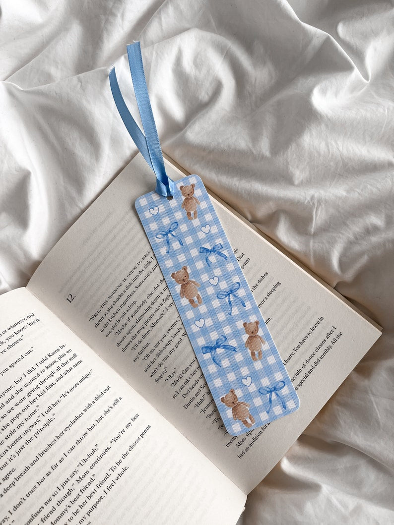 One More Page Bows Bookmark | Coquette Bow Bookmark