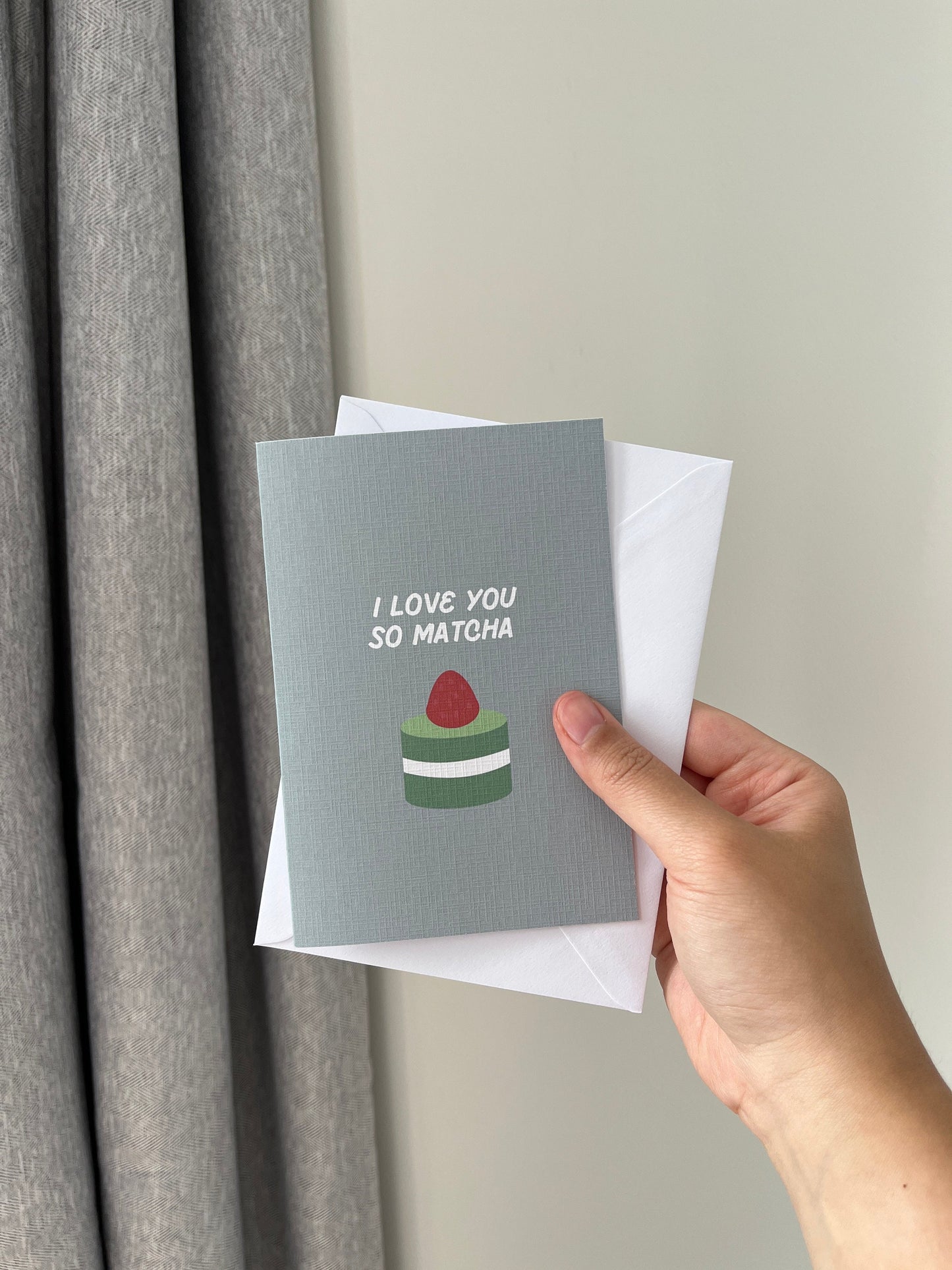 I Love You So Matcha Card | Birthday Card