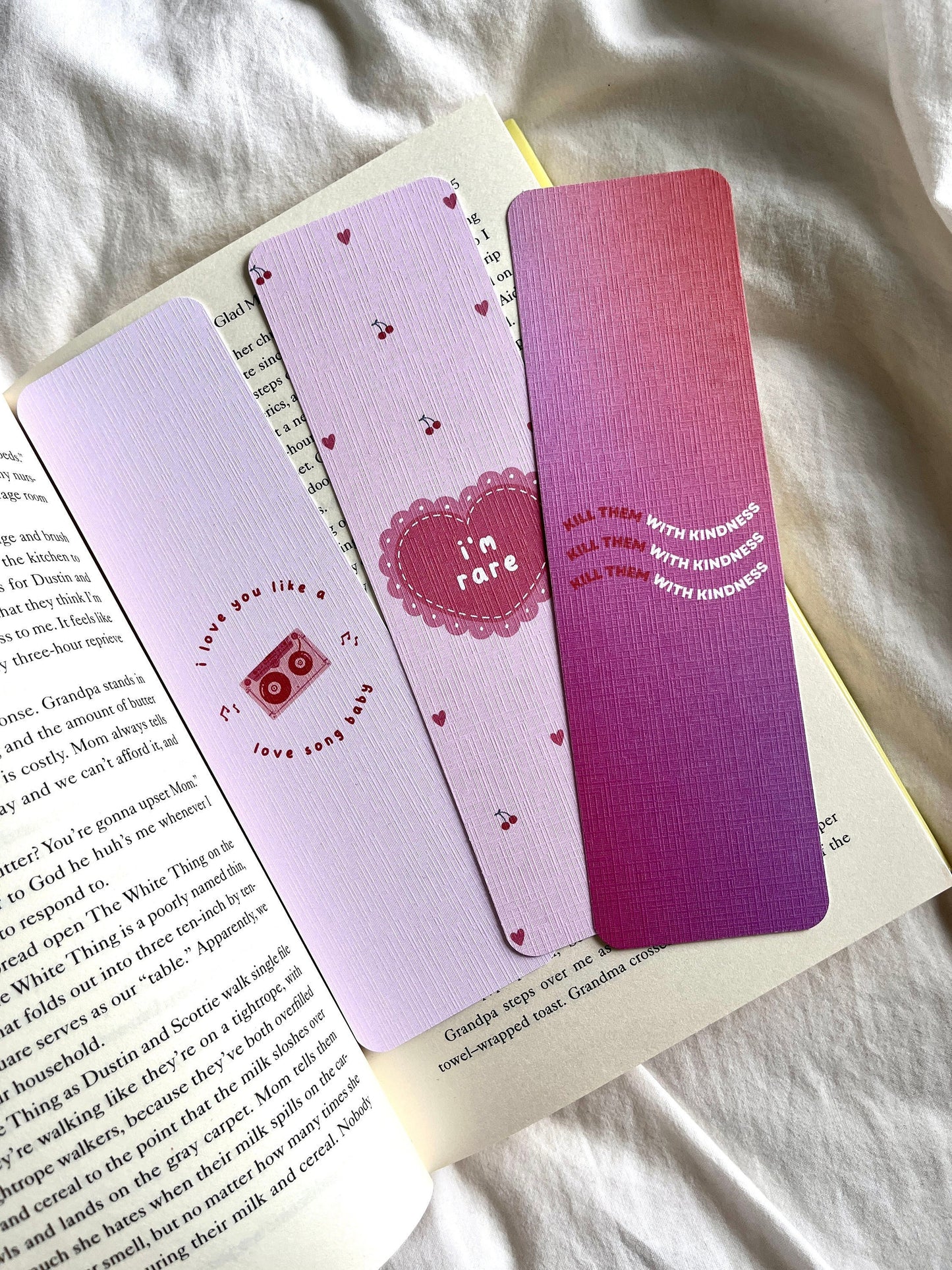 Selena Lyrics Bookmarks | Rare Selena