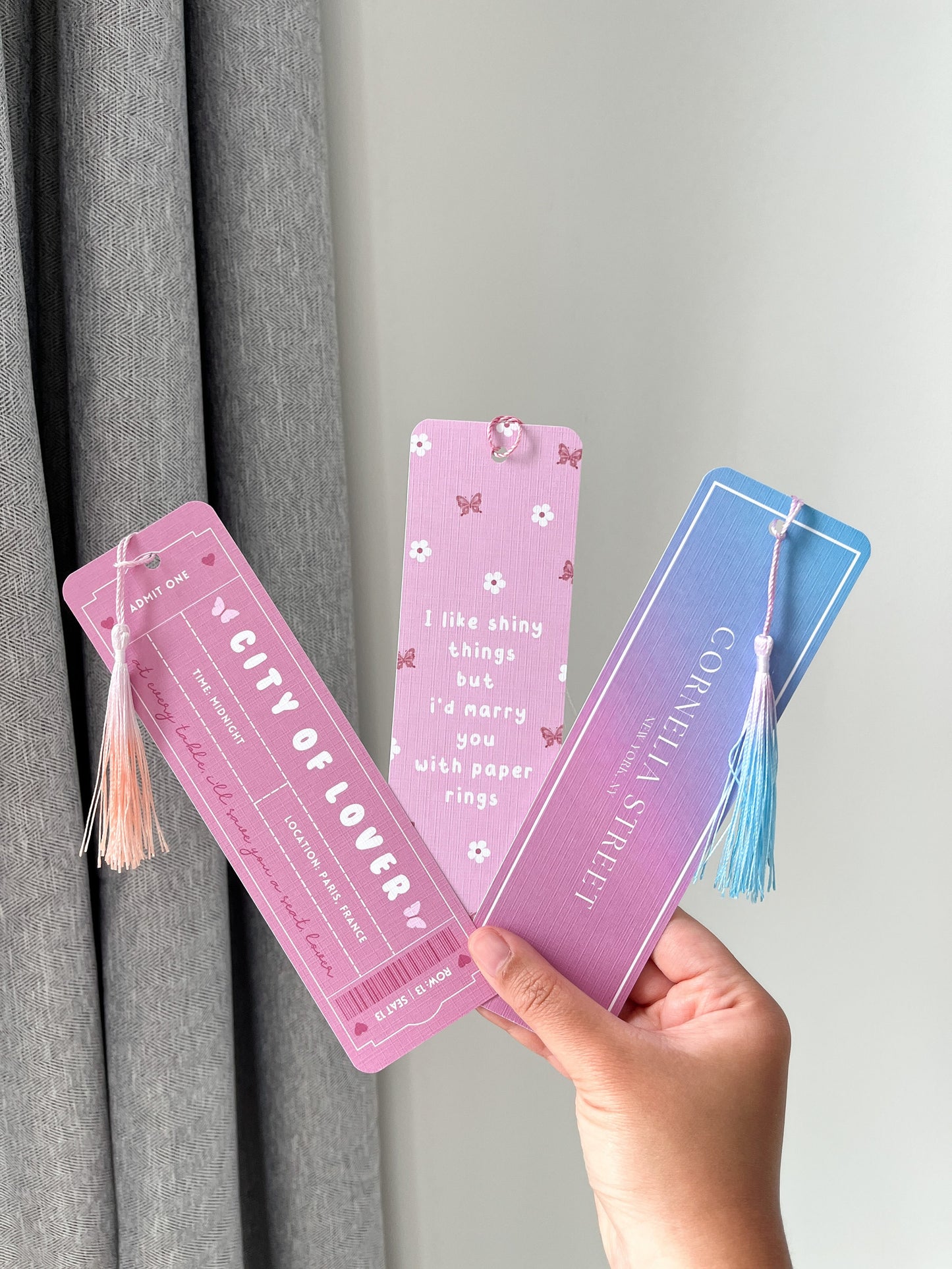 TS Lover Bookmark | Cornelia Street & Paper Rings Bookmark