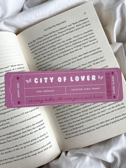 Lover Bookmark | Cornelia Street & Paper Rings Bookmark