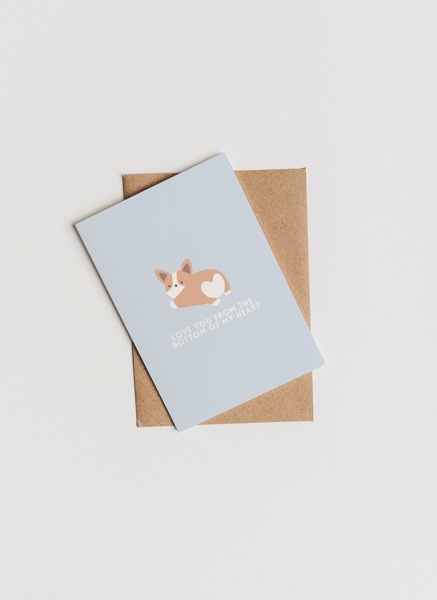 Corgi Greeting Card | Sweet Corgi Dog Card