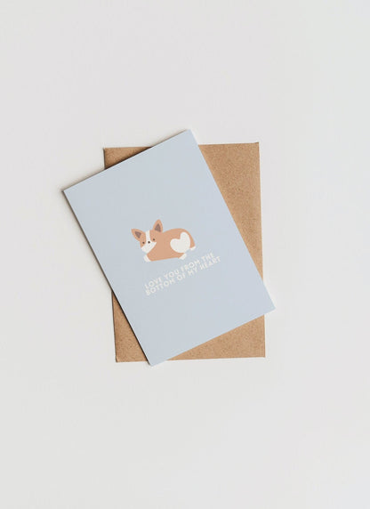Corgi Greeting Card | Sweet Corgi Dog Card