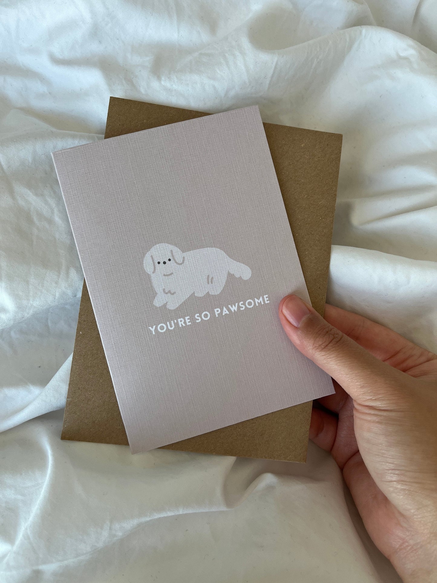 You're So Pawsome Card | Labrador Golden Retriever Card