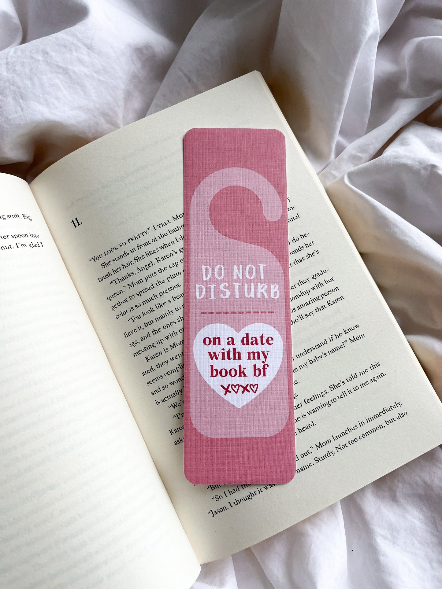 Do Not Disturb Bookmark Series | Cute Romantic Bookmarks