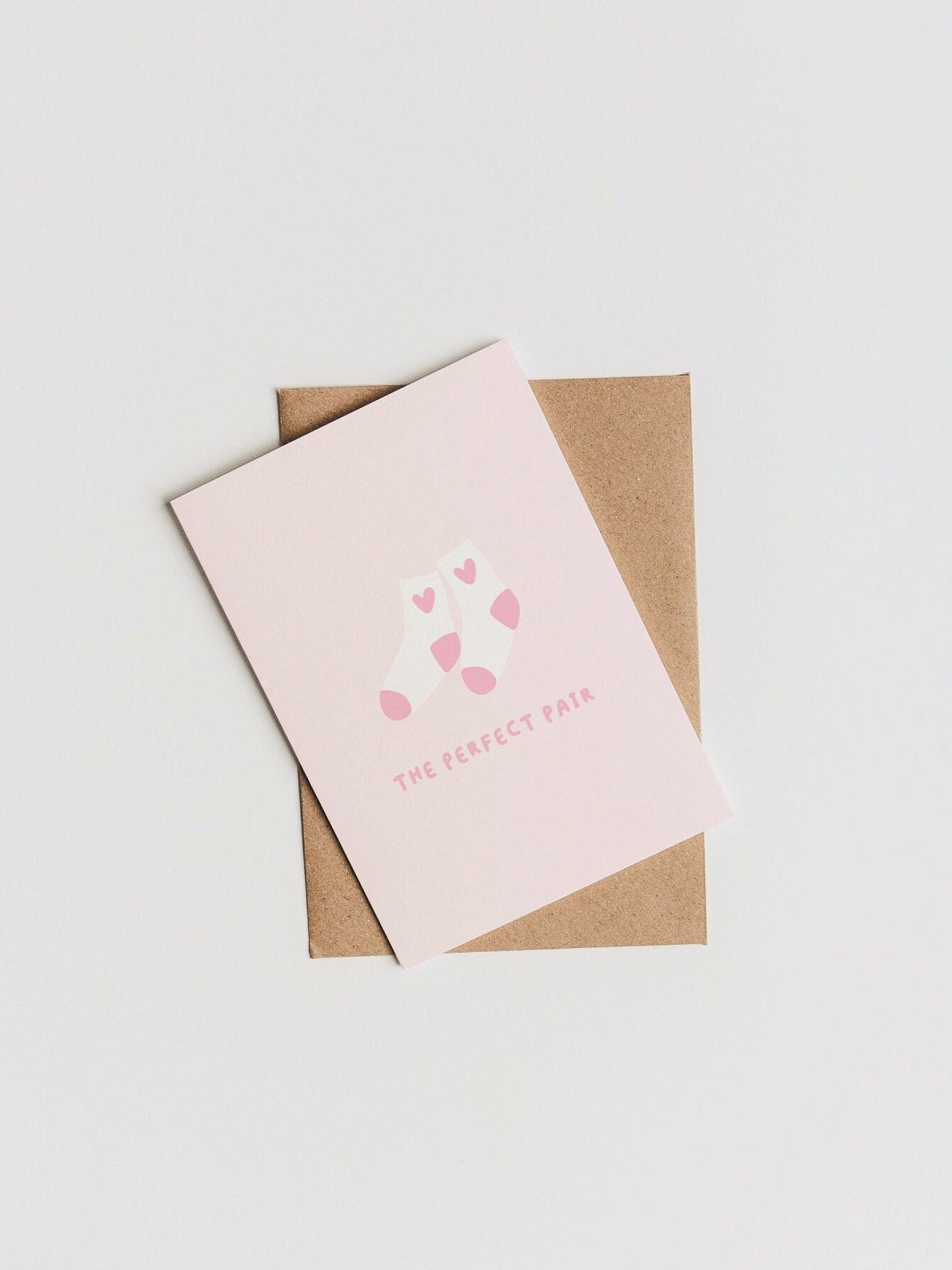 The Perfect Pair Card | Cute Socks Card | Love Card