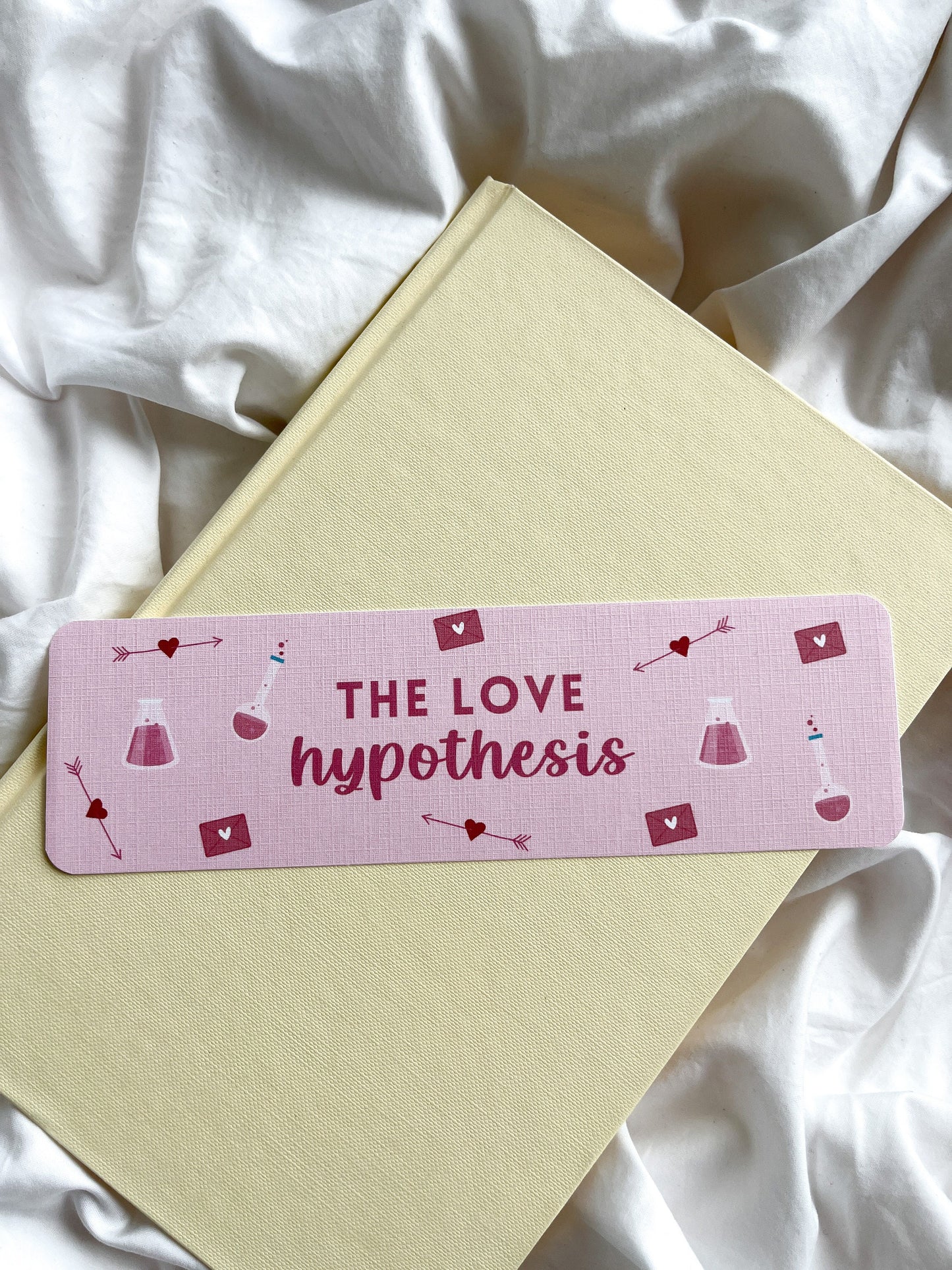 The Love Hypothesis Inspired Bookmark | Love Theoretically Bookmark