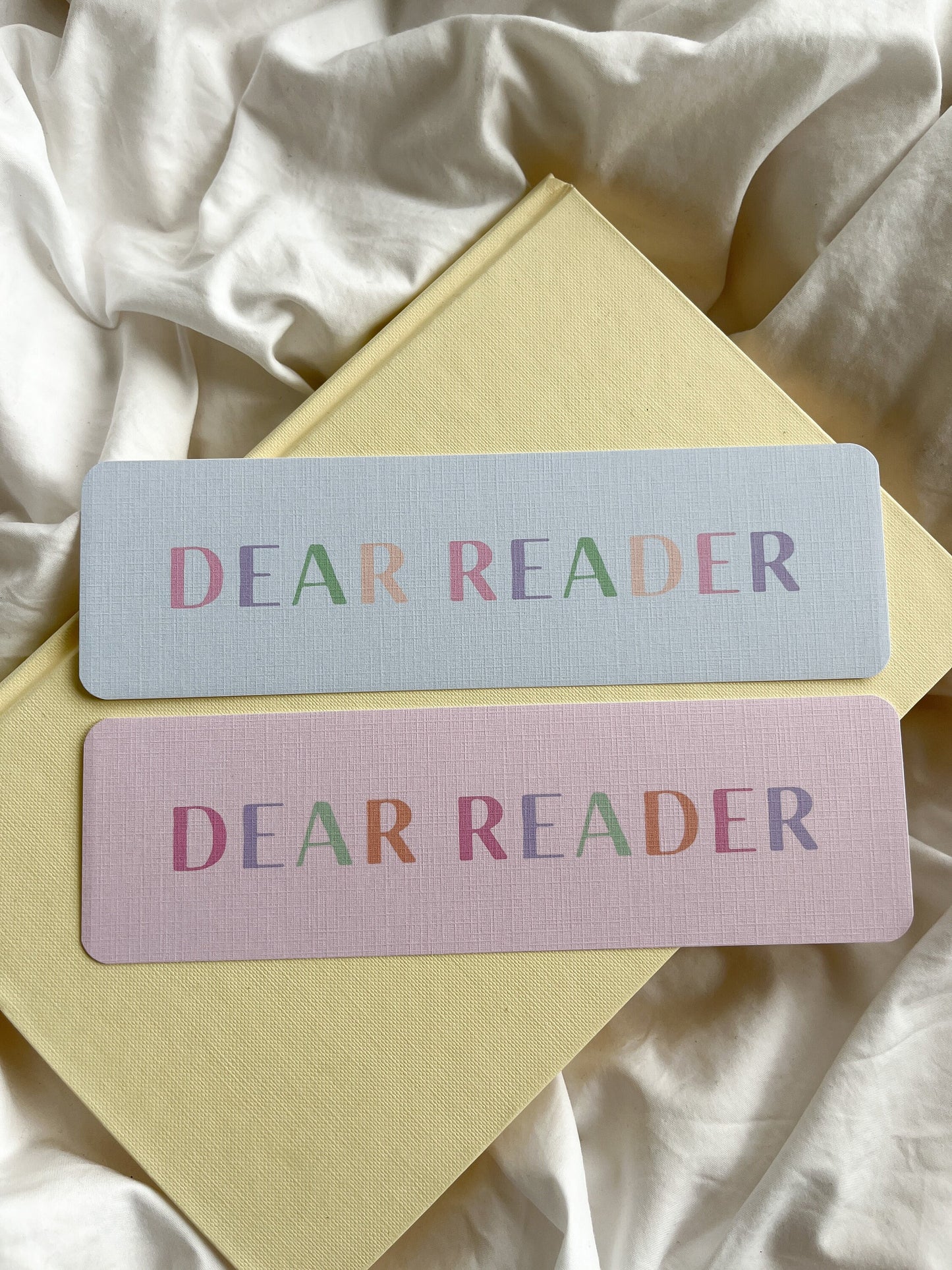 Dear Reader Bookmark | Cute Pastel Bookmark