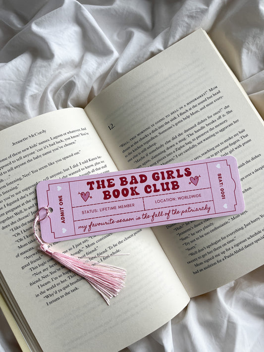 The Bad Girl Book Club Bookmark