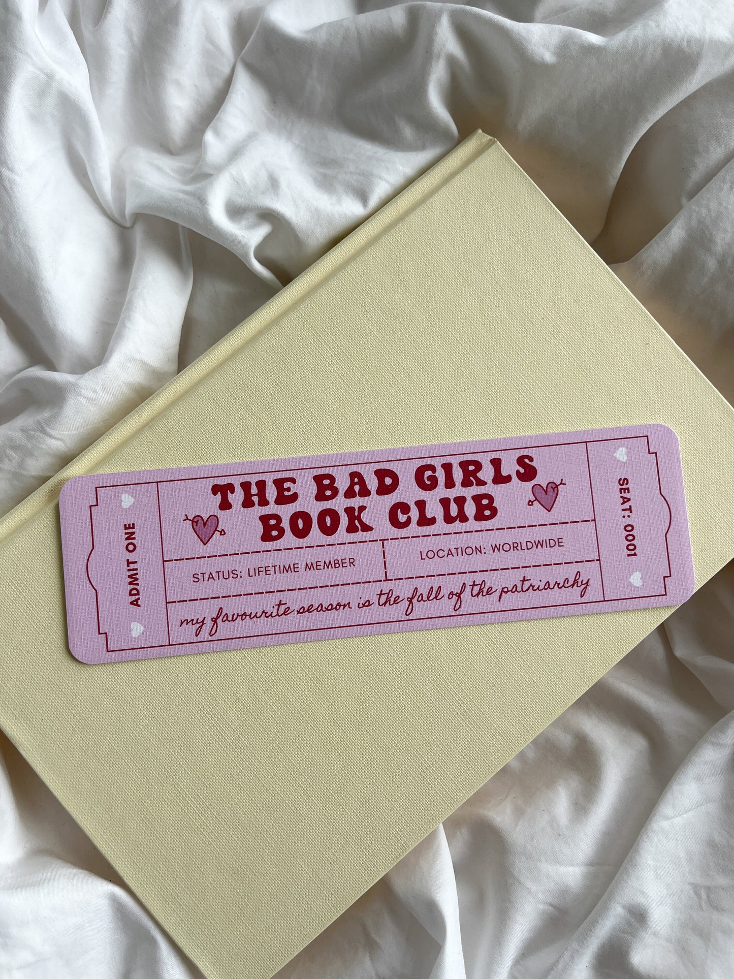 The Bad Girl Book Club Bookmark