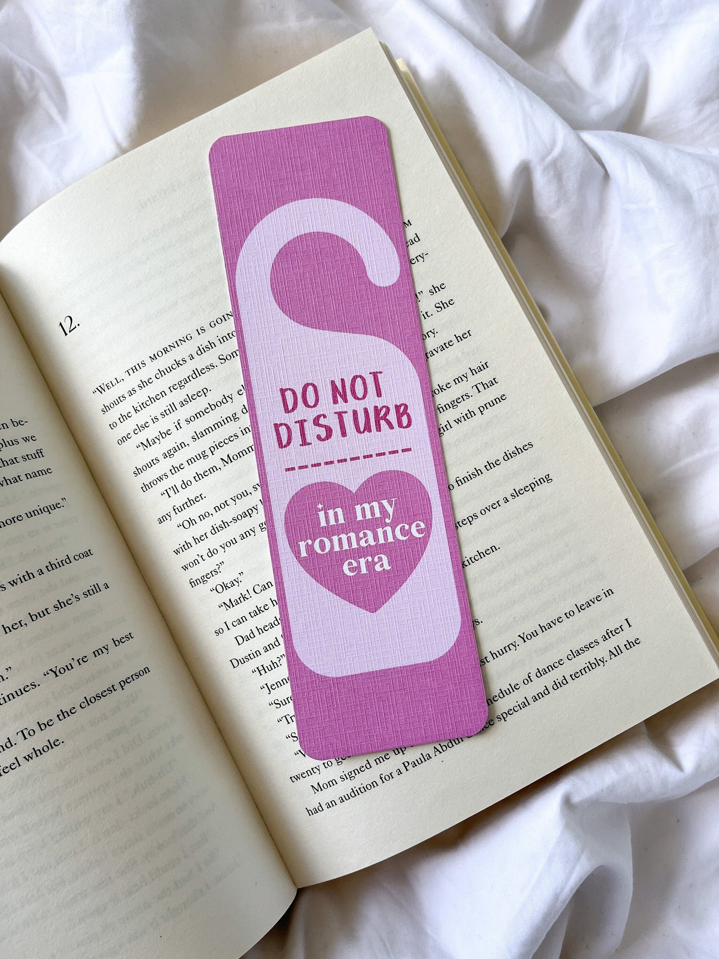 Do Not Disturb Bookmark Series | Cute Romantic Bookmarks