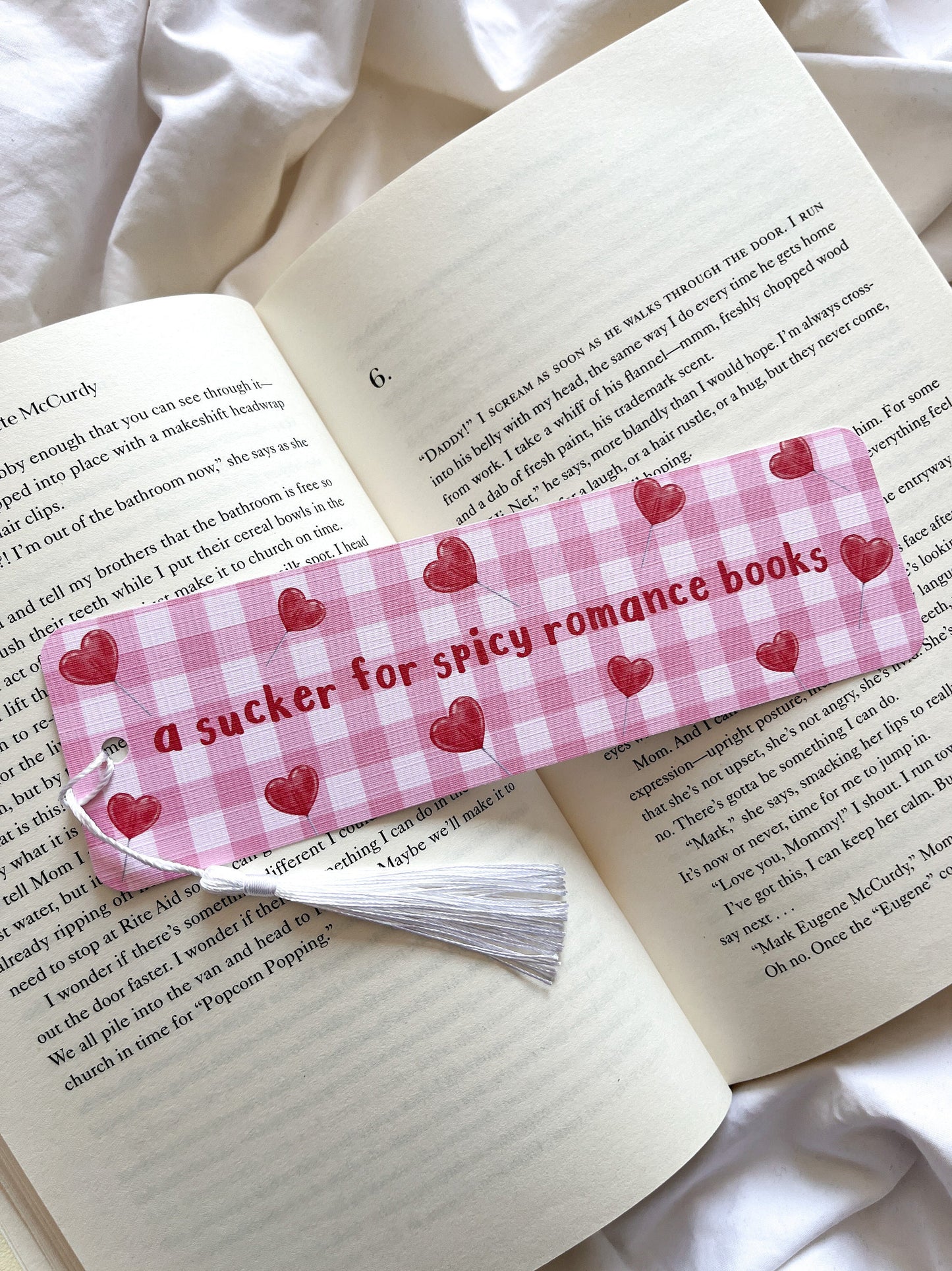 Romance Era Bookmark | Sucker For Spicy Romance