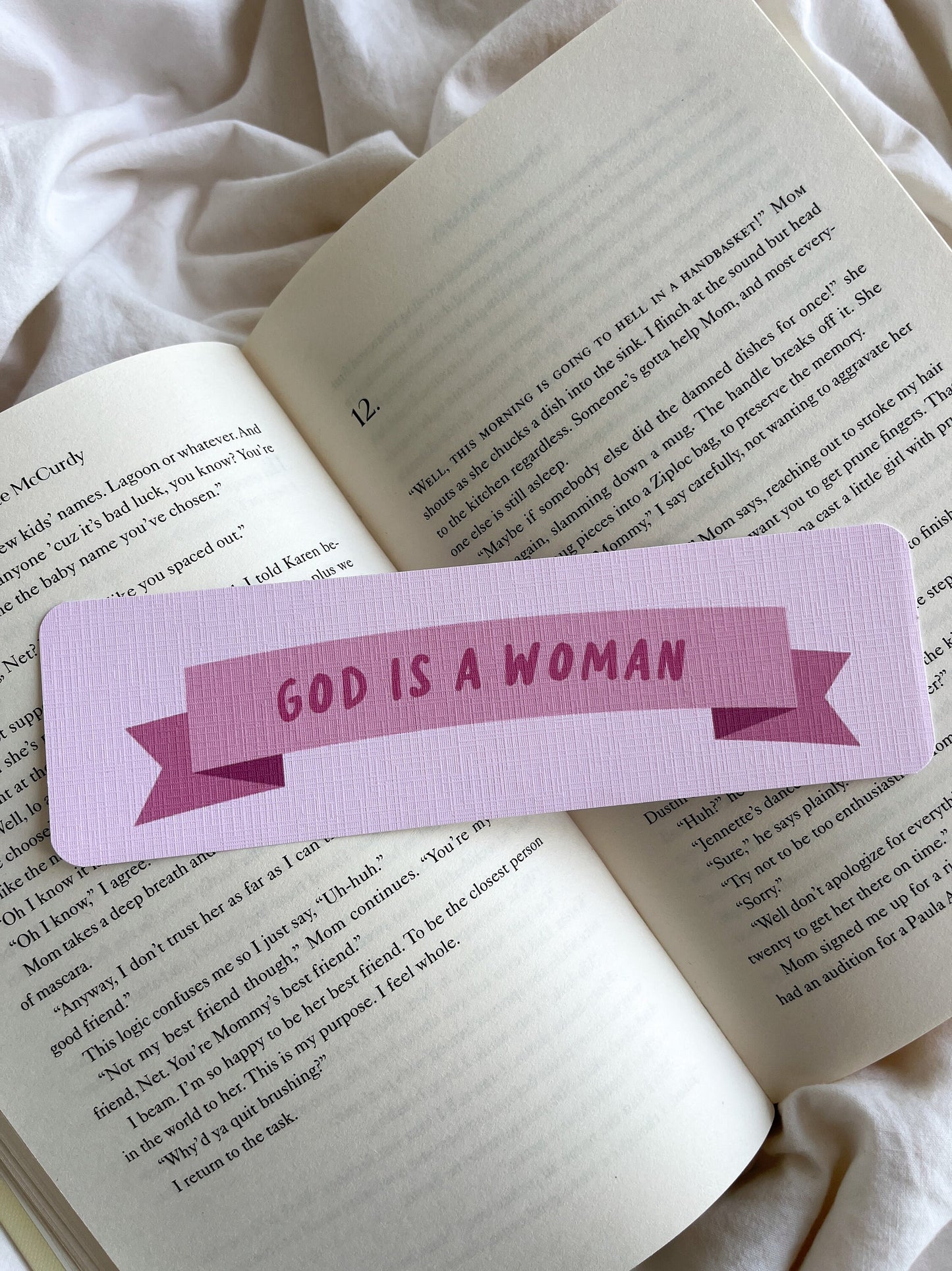 God Is A Women Bookmark | Thank You Next Bookmark | Music Bookmark