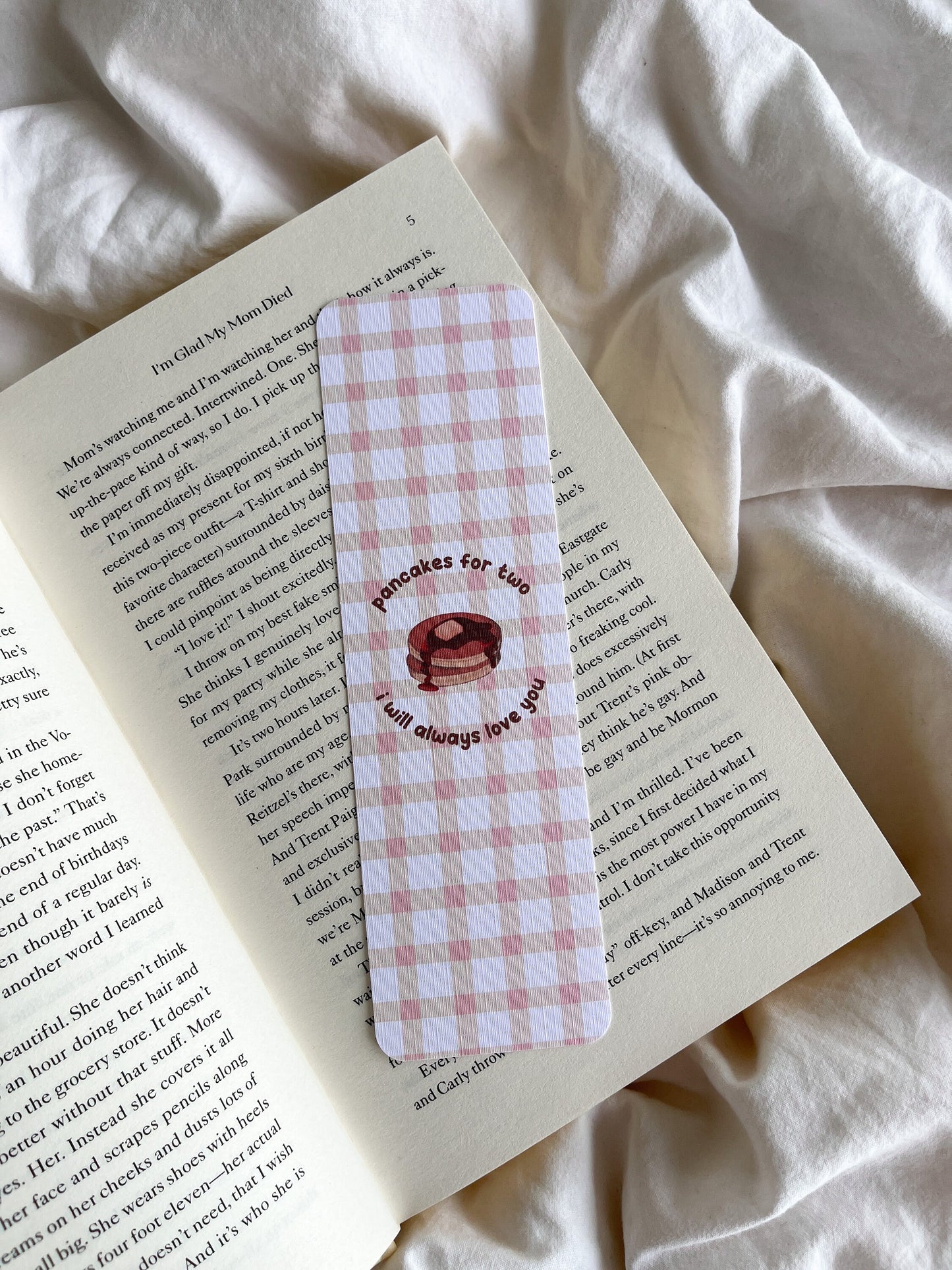 HS Lyrics Bookmarks | Cute Cherry Peach Bookmark | Keep Driving Bookmark