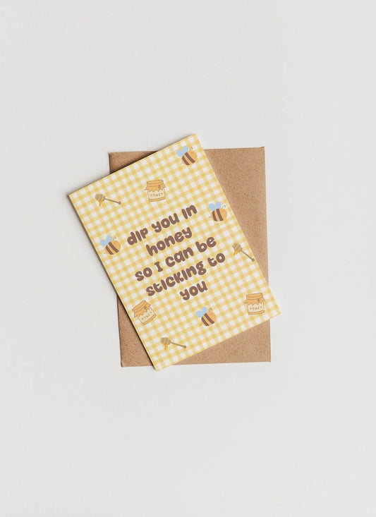 Dip You In Honey So I Can Be Sticking To You Card | HS Daylight Lyrics