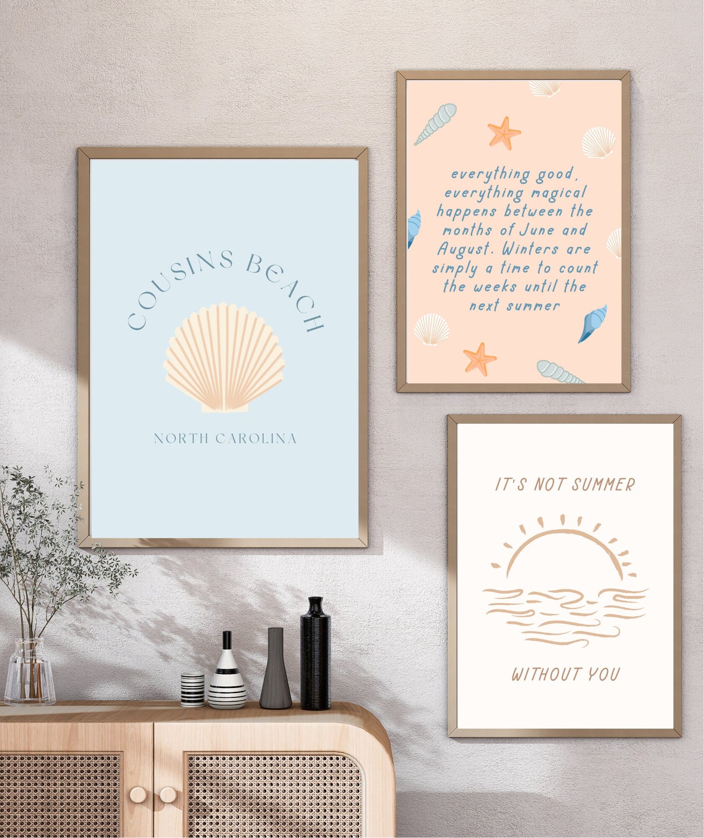 The Summer I Turned Pretty Inspired Posters