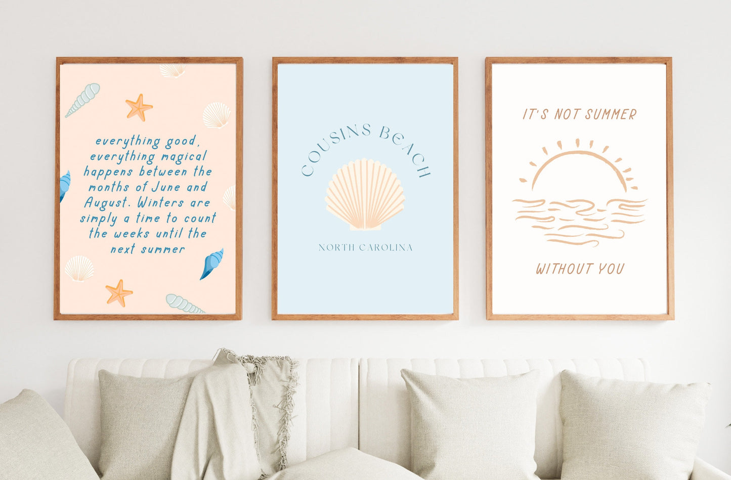 The Summer I Turned Pretty Inspired Posters