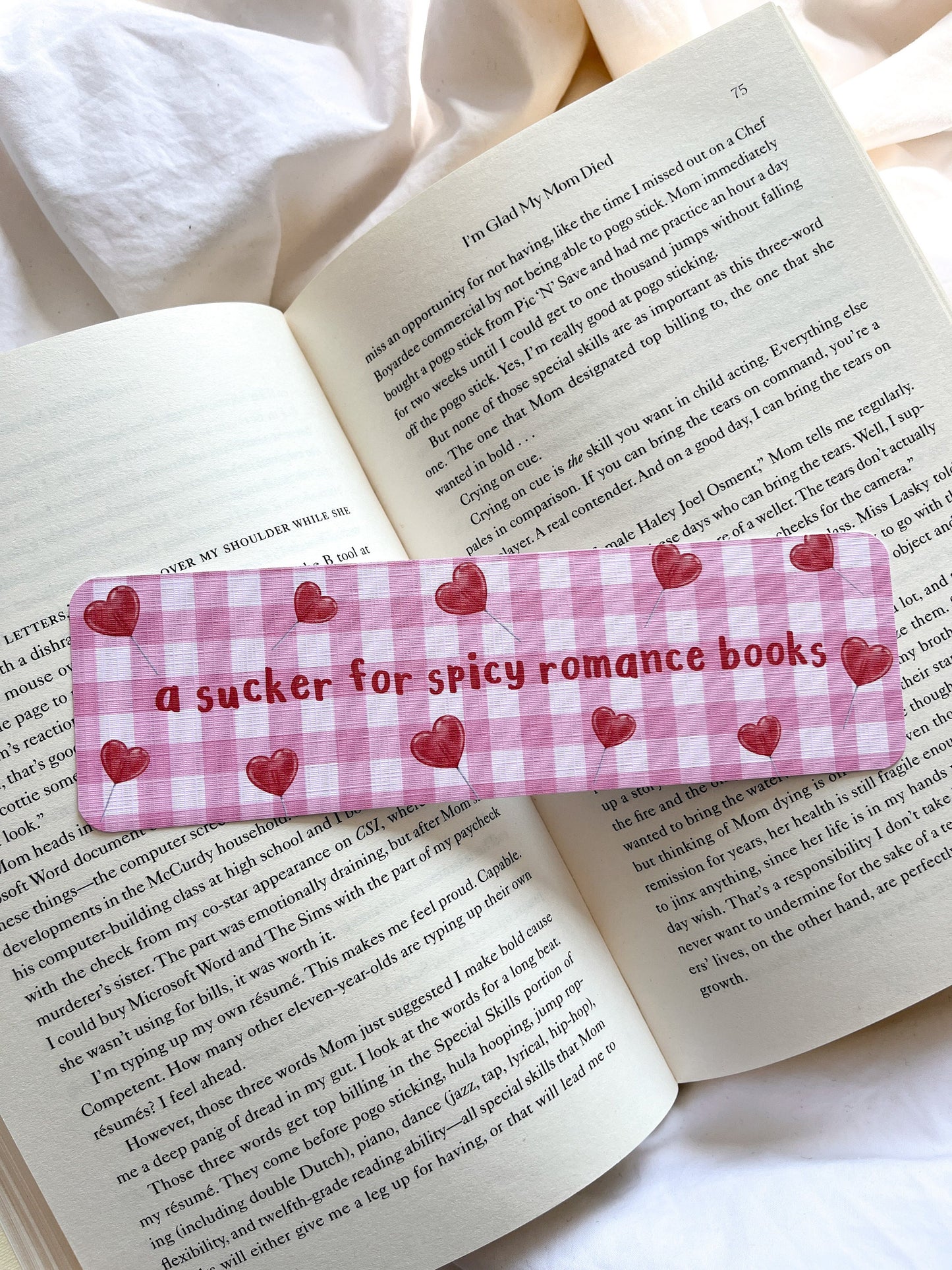 Romance Era Bookmark | Sucker For Spicy Romance