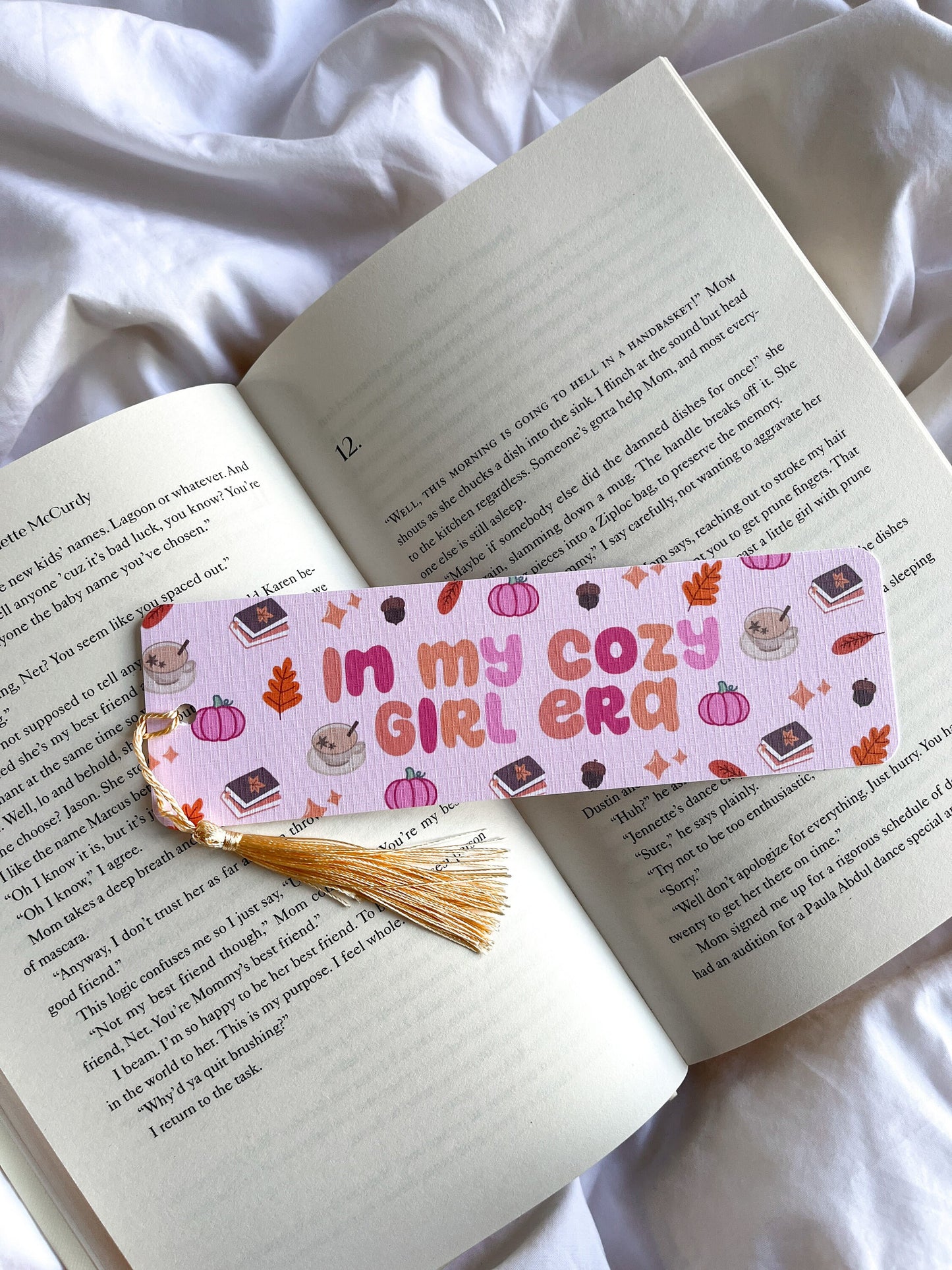 Cozy Girl Era Bookmark | Basic Witch Bookmark