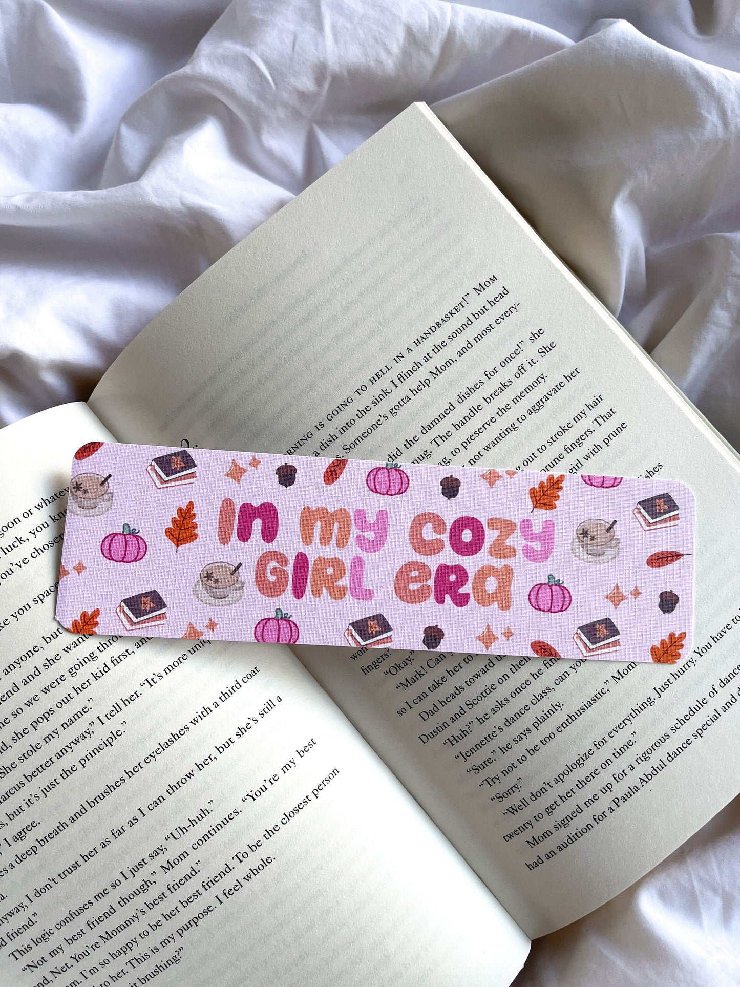 Cozy Girl Era Bookmark | Basic Witch Bookmark