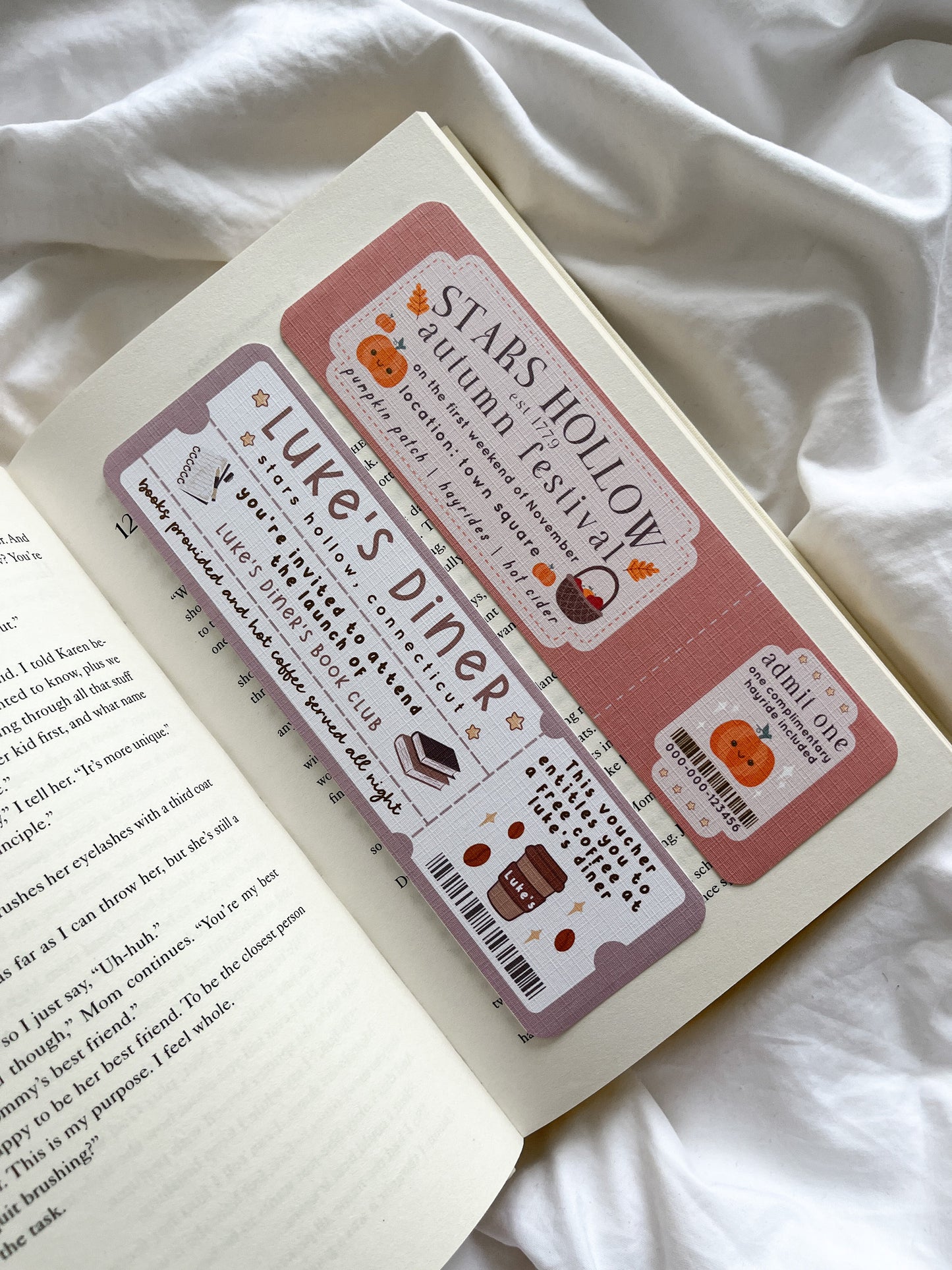 Luke’s Diner Bookmark | | Gilmore Girls Bookmark