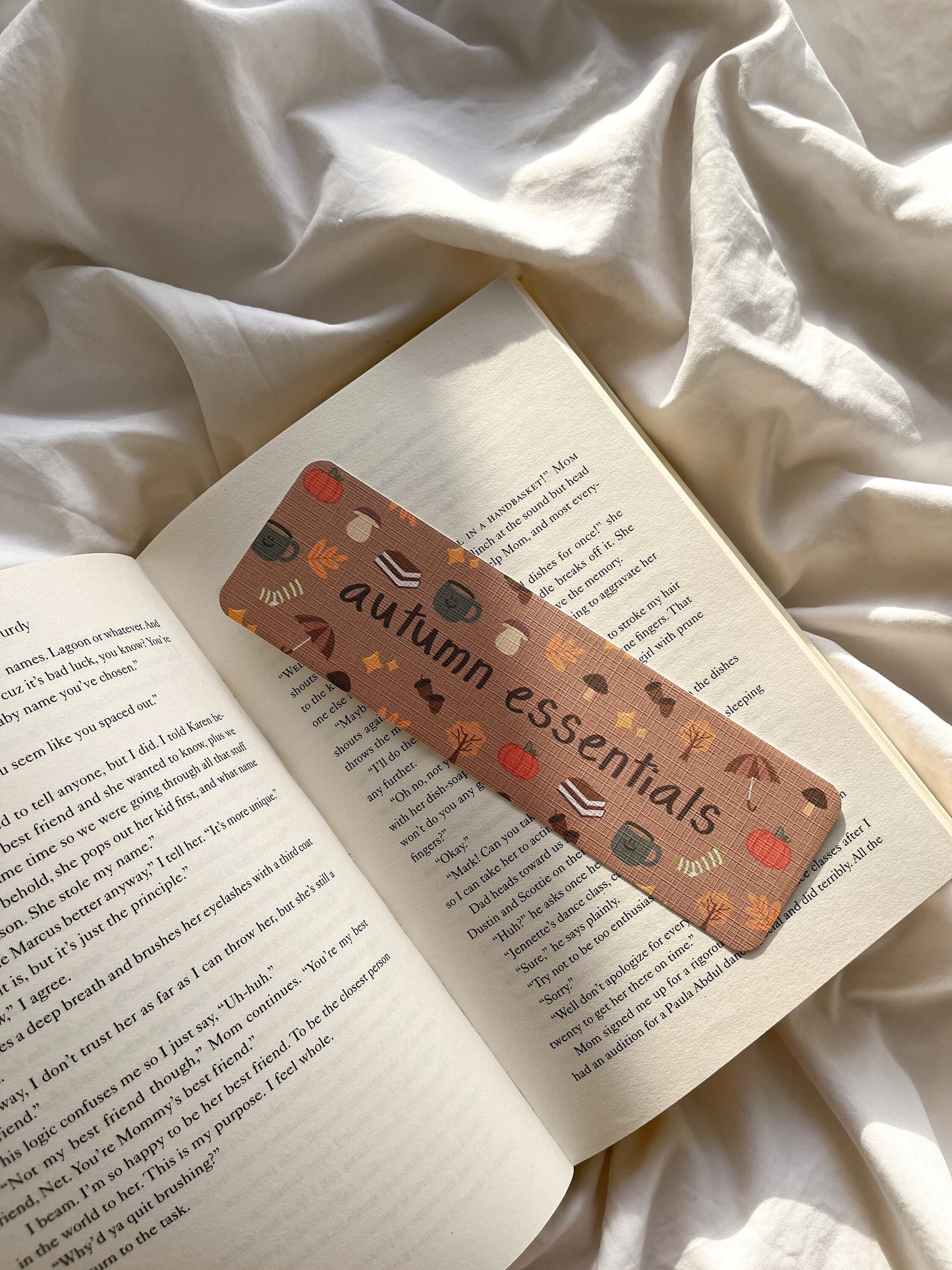 Pumpkin Bookmark | Autumn Essentials Bookmark