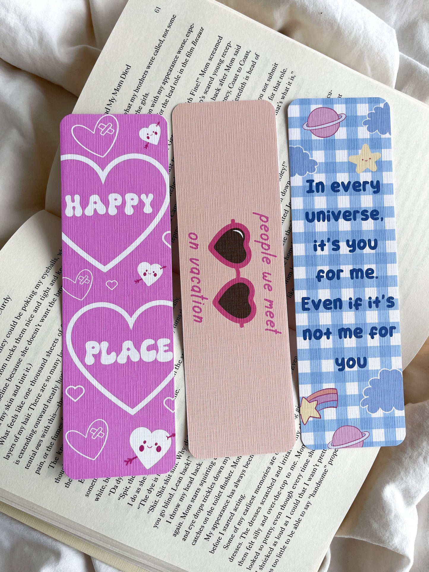 Happy Place Bookmark | Emily Henry Bookmark