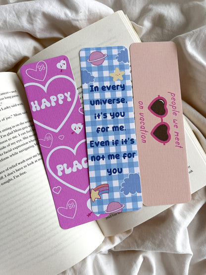 Happy Place Bookmark | Emily Henry Bookmark