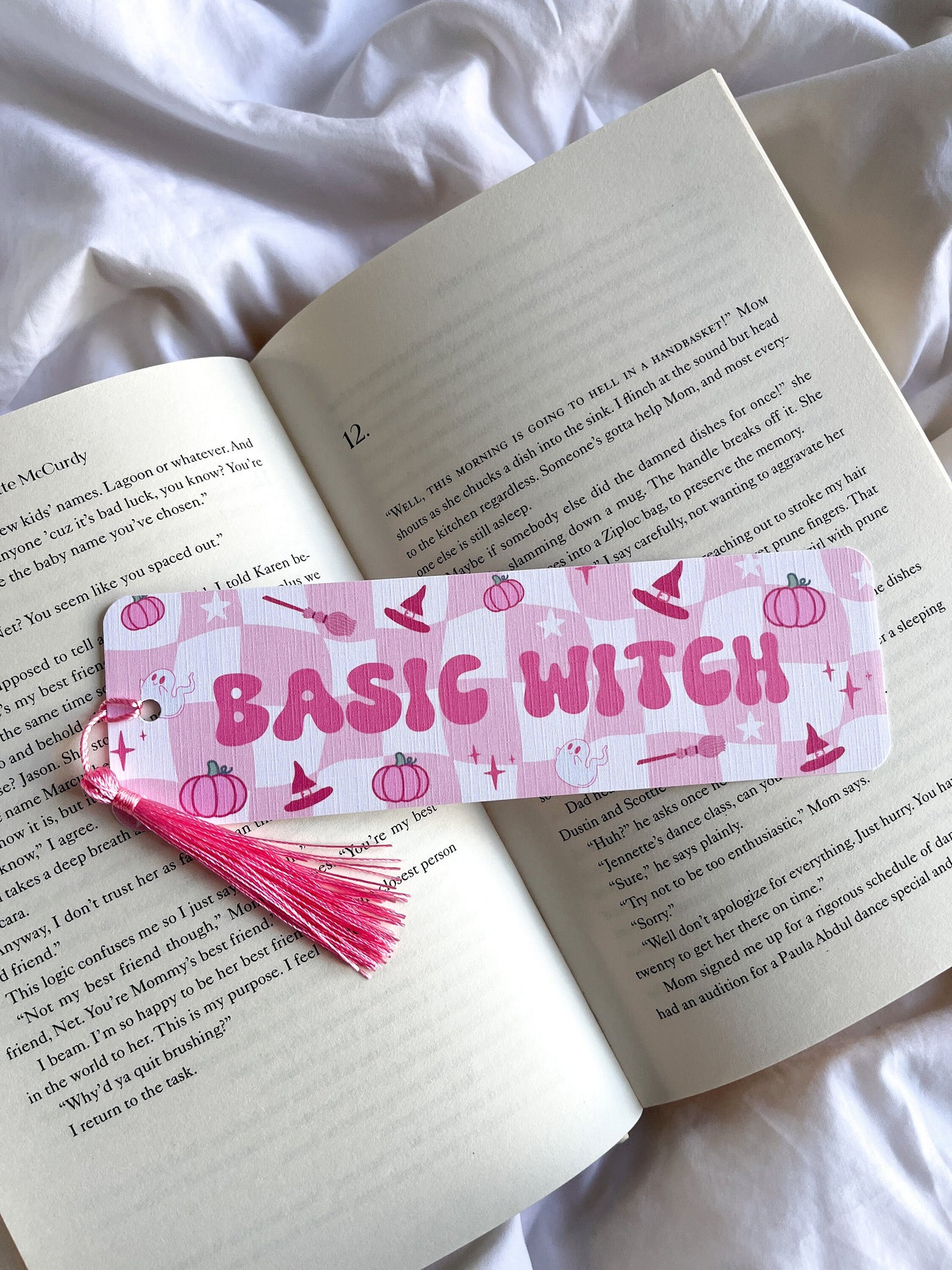 Cozy Girl Era Bookmark | Basic Witch Bookmark