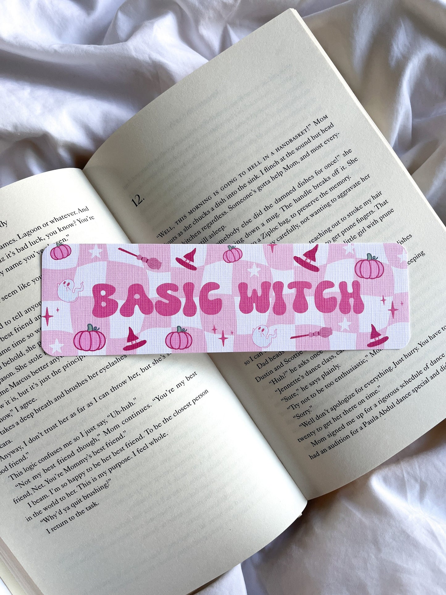 Cozy Girl Era Bookmark | Basic Witch Bookmark