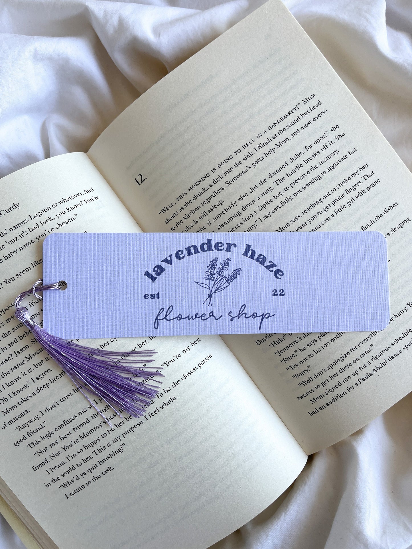 Lavender Haze Bookmark | Midnight Book Store